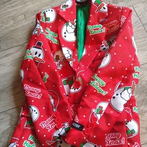 Suitmeister snowman Holiday Jacket 4-6y o